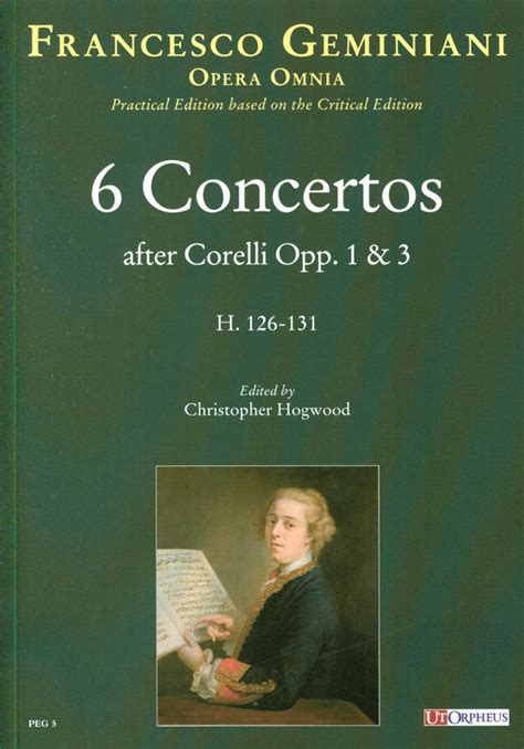 6 Concertos After Corelli Opp. 1 & 3 (H. 126-131)